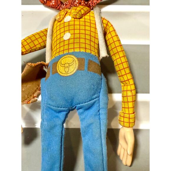 Vintage Toy Story Woody 11" Figure Doll DisneyPixar Burger King 1995 - Picture 5 of 9